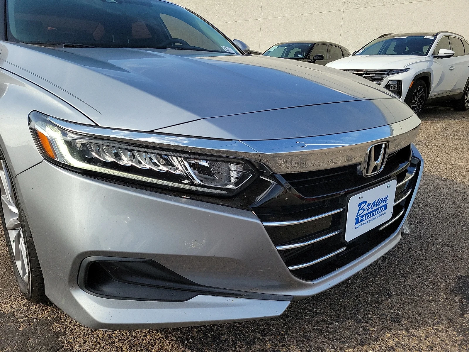 Used 2021 Lunar Silver Metallic Honda LX image 13