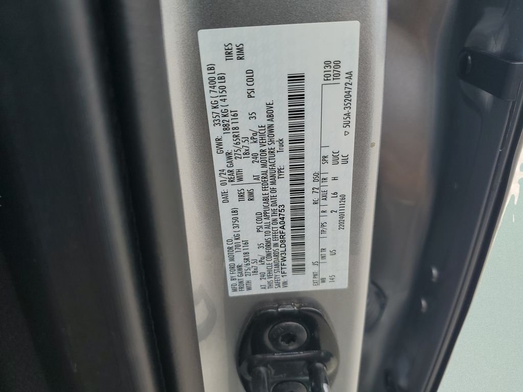 Used 2024 Silver Ford XLT image 24