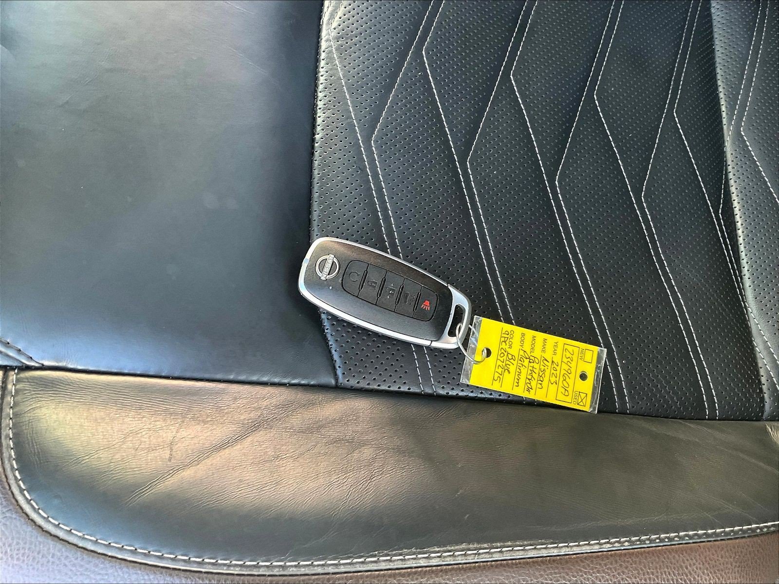 Certified Used 2023 Blue Nissan Platinum image 38