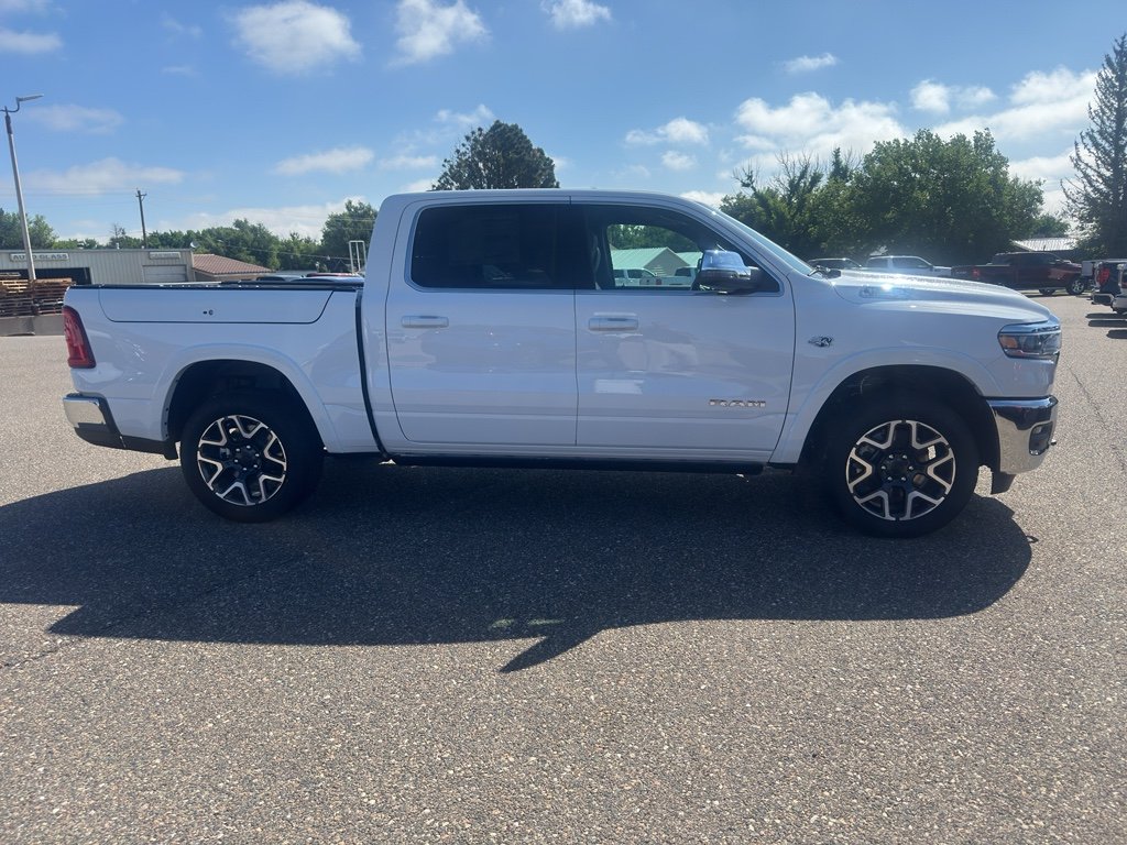 New 2026 Bright White Clear-Coat Exterior Paint RAM Laramie image 5