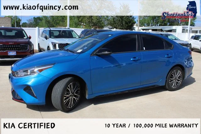 Used 2022 Blue Kia GT-Line image 2