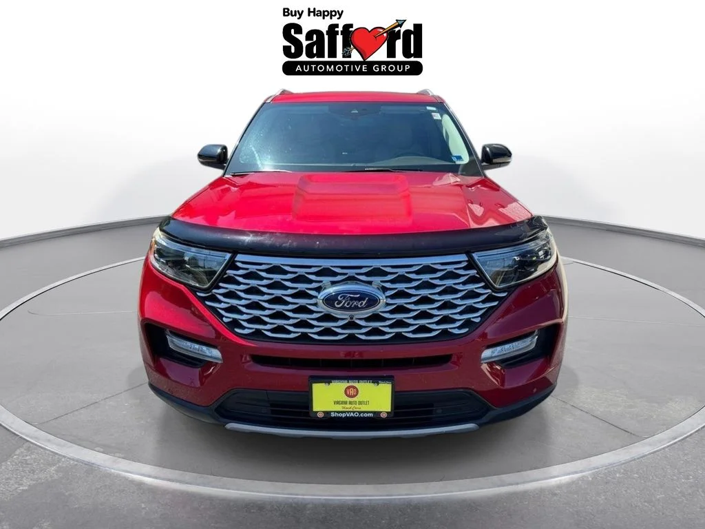 Used 2020 Red Ford Platinum image 10