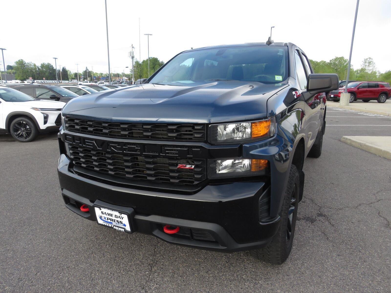 Used 2020 Northsky Blue Metallic Chevrolet Custom Trail Boss image 13