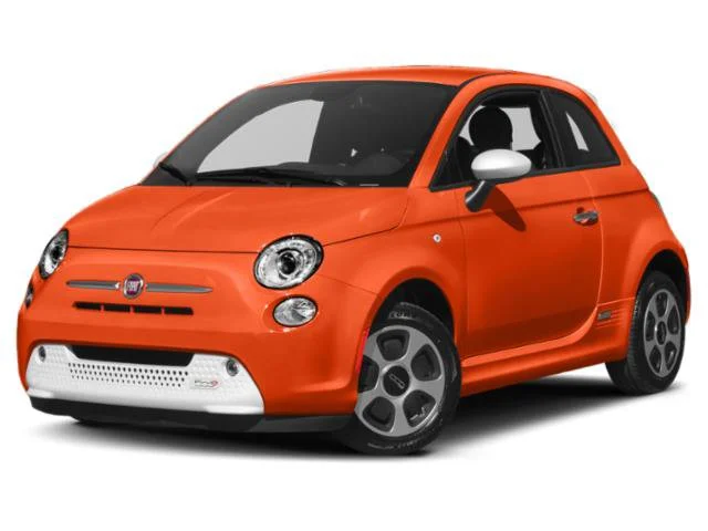 Used 2015 Electric Orange Tri-Coat Pearlcoat FIAT Battery Electric image 4