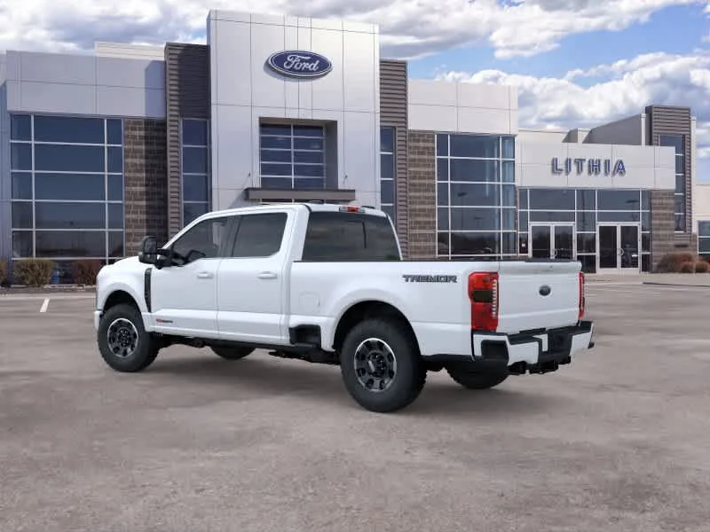 New 2026 Star White Metallic Tri-Coat Ford F-350® Lariat® image 4
