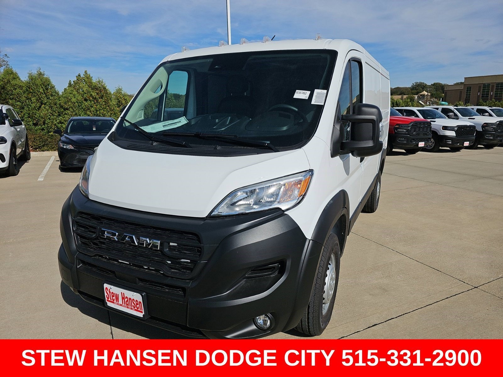 2027 RAM ProMaster Cargo Van Tradesman