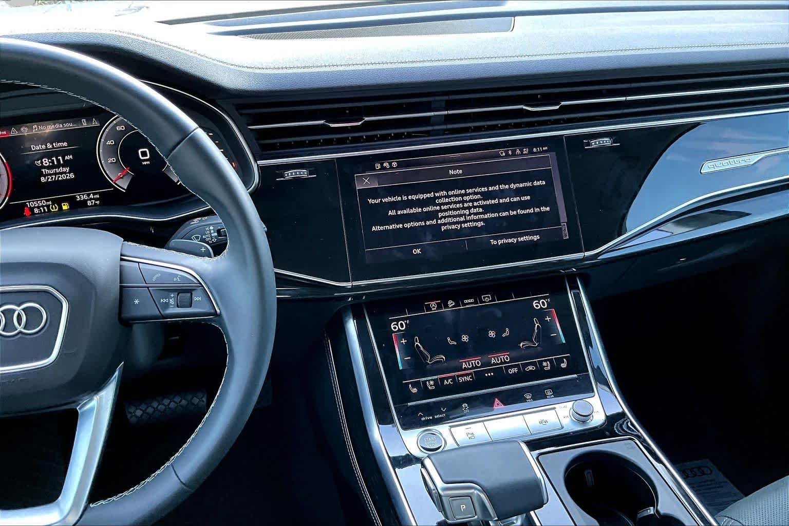 Used 2025 Mythos Black Metallic Audi Premium Plus image 7