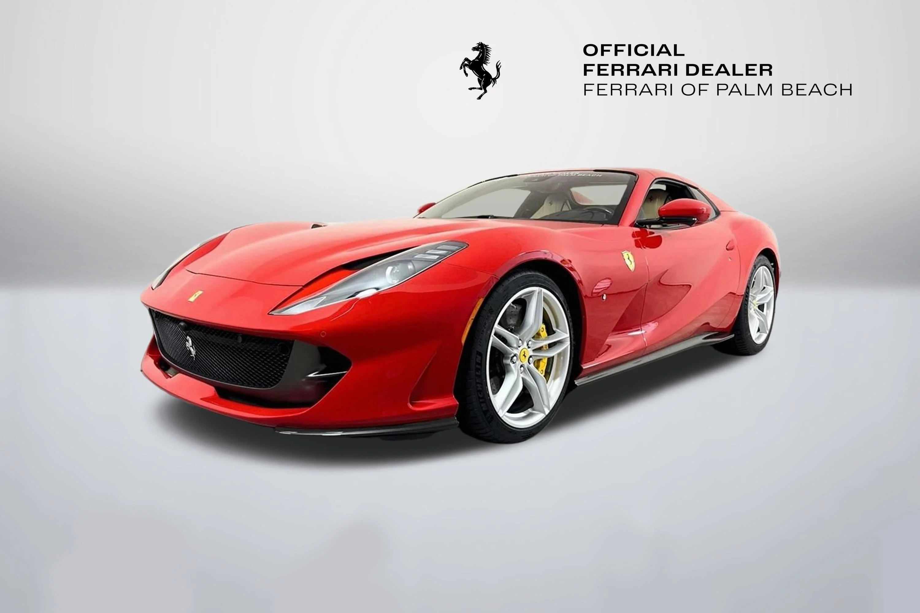 Certified Used 2022 Rosso Corsa Ferrari Base image 3