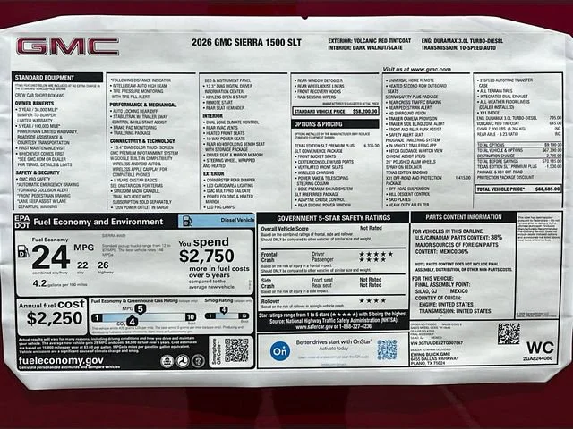 2026 GMC Sierra 1500 SLT - Photo 21