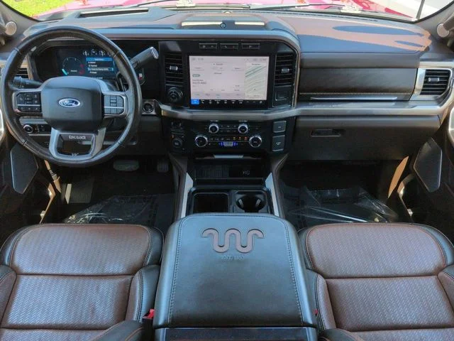 Certified Used 2024 Rapid Red Metallic Tinted Clearcoat Ford King Ranch image 14