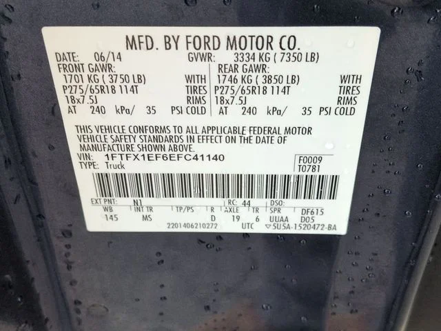Used 2014 Blue Ford XLT image 34