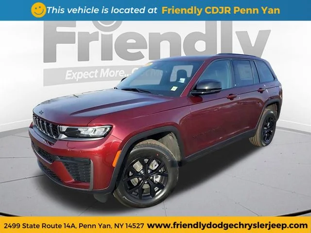 New 2026 Velvet Red Pearl-Coat Exterior Paint Jeep Altitude image 1