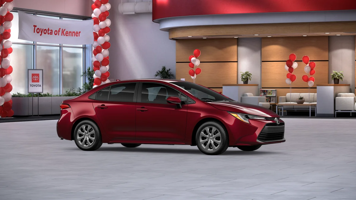 New 2026 Ruby Flare Pearl Toyota LE image 13