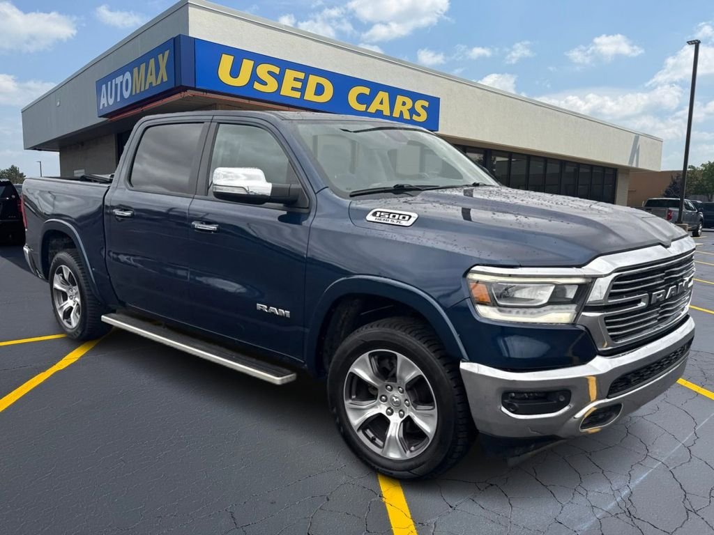 Used 2019 Patriot Blue Pearlcoat Ram Laramie image 4