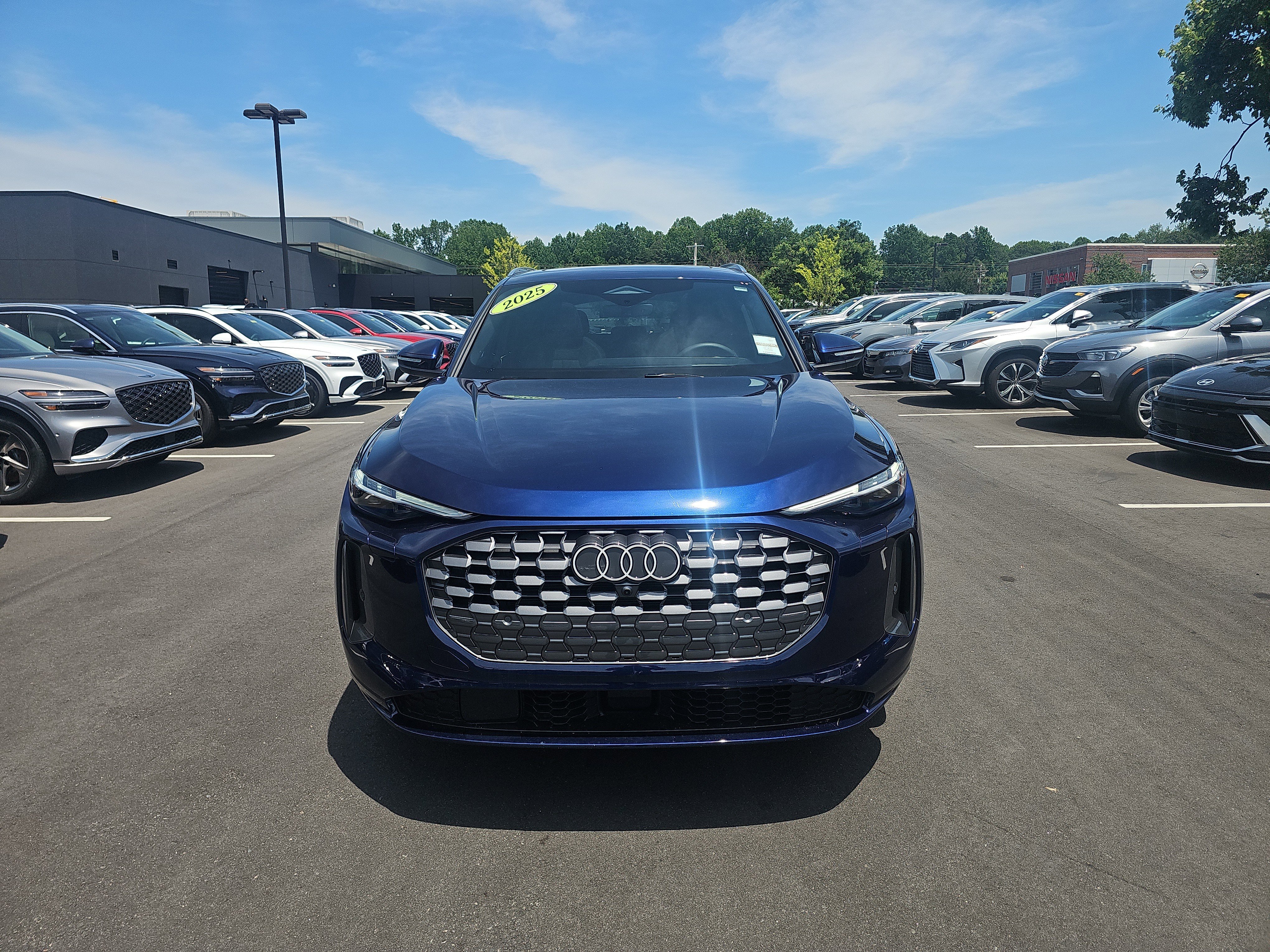 Used 2025 Navarra Blue Metallic Audi Premium Plus image 2