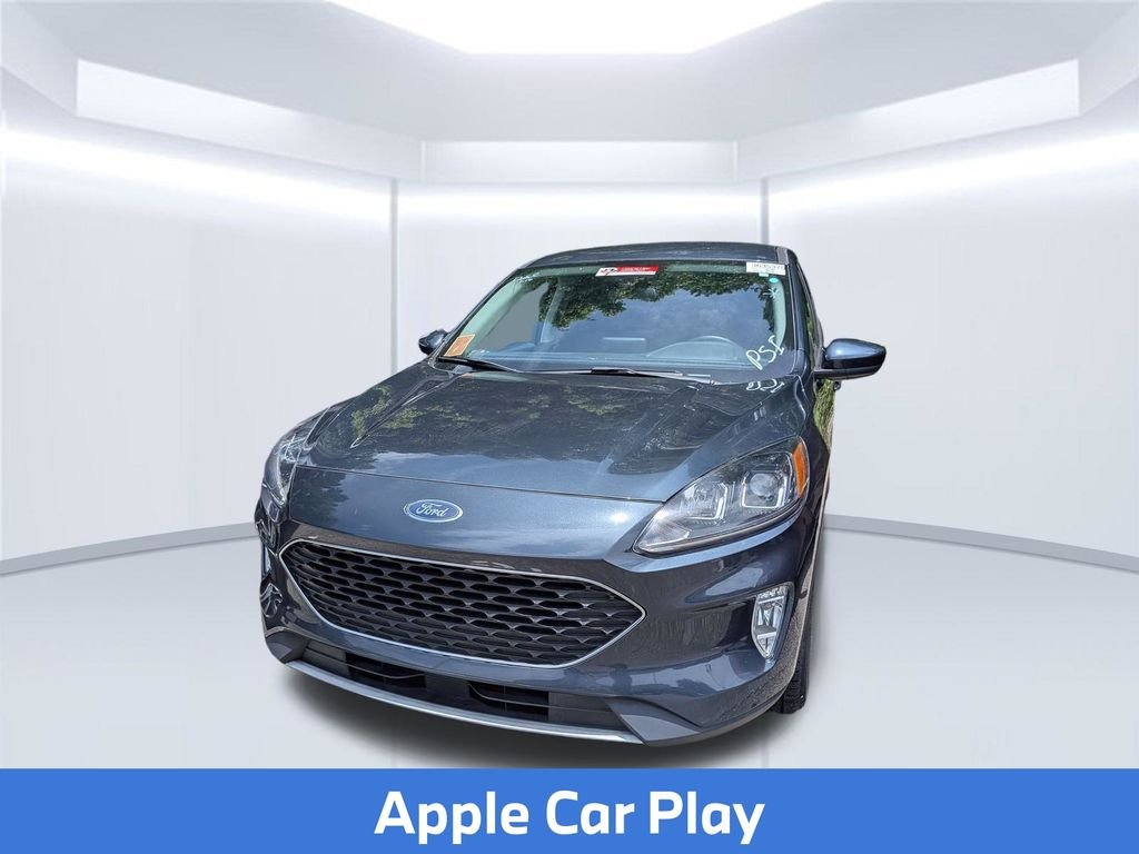 Used 2022 Blue Metallic Ford SEL image 2