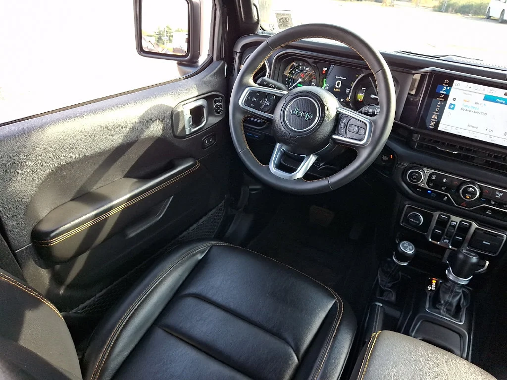 Used 2024 Black Jeep Sahara 4xe image 15