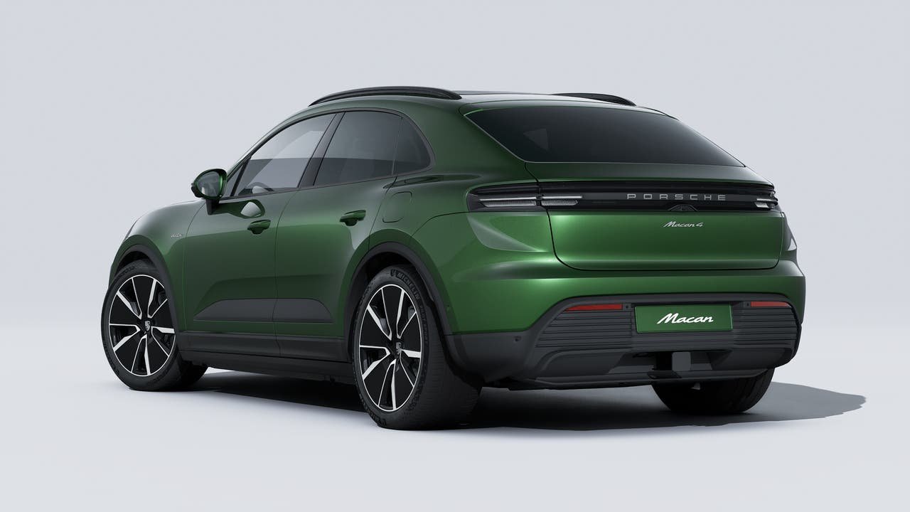 New 2026 Oak Green Metallic Neo Porsche 4 Electric image 3