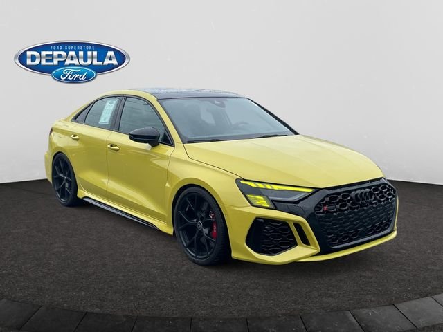 Used 2023 Yellow Audi 2.5T image 9
