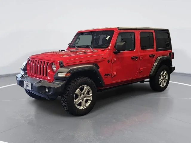 Used 2023 Red Jeep Sport S image 7