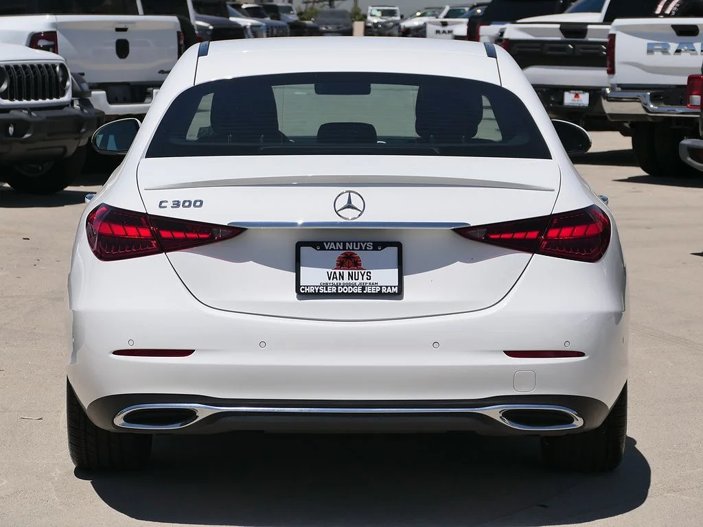 Used 2023 White Mercedes-Benz C 300 image 3