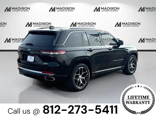 Used 2022 Black Jeep Summit Reserve image 5