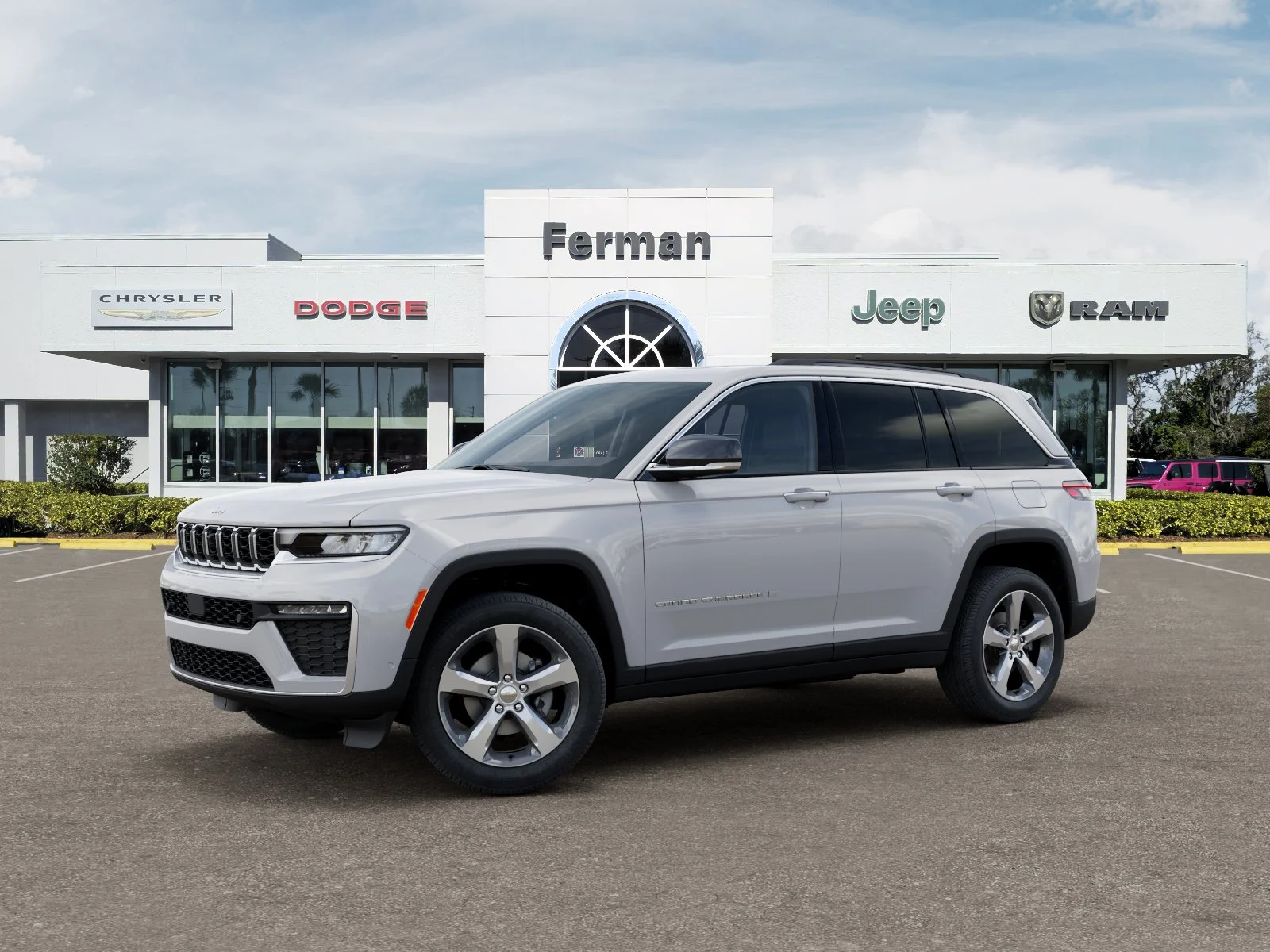 New 2026 Bright White Clear-Coat Exterior Paint Jeep Limited image 36