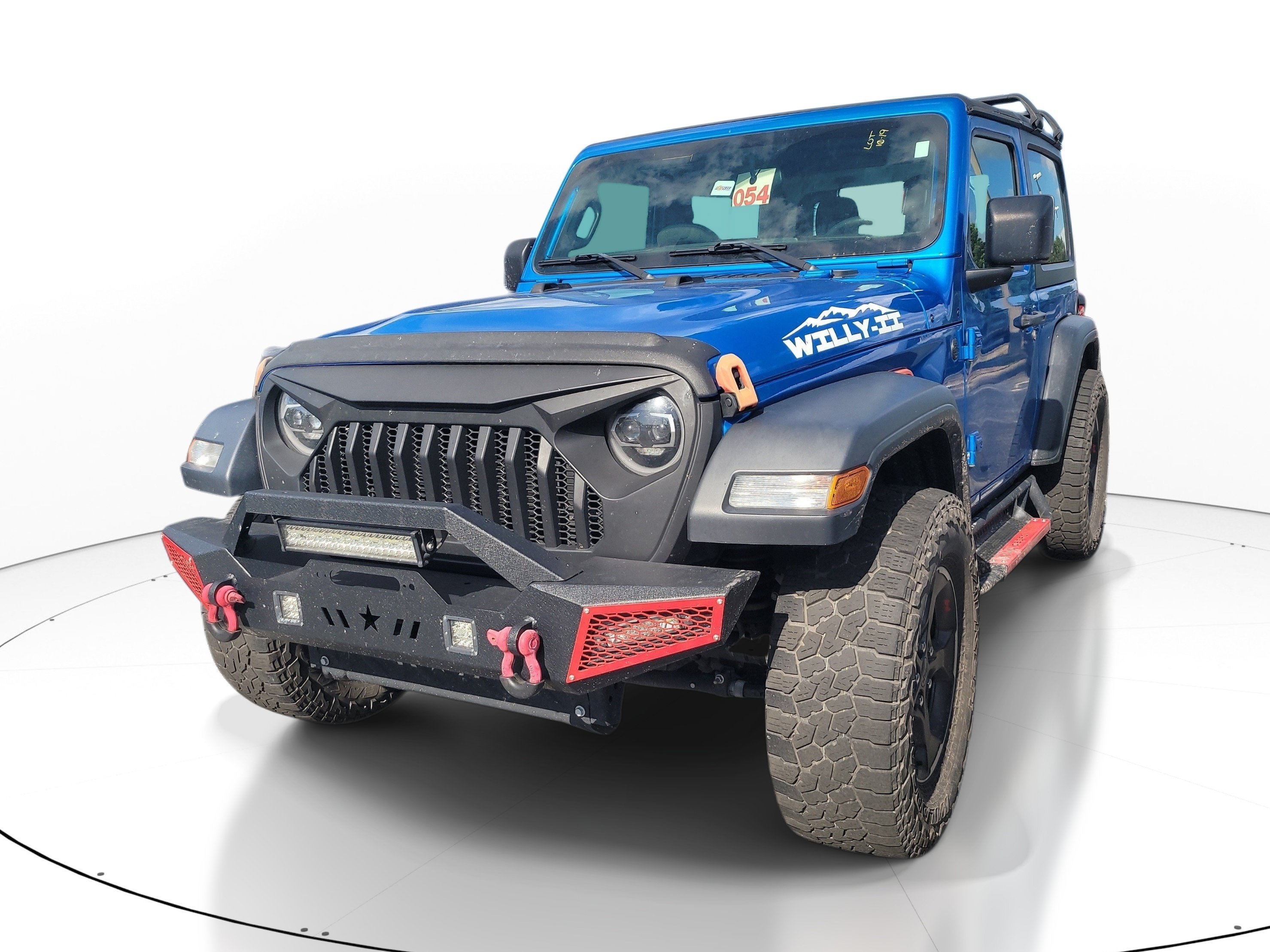 Used 2024 Hydro Blue Pearlcoat Jeep Sport image 3