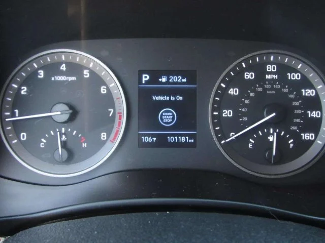 Used 2019 Aqua Blue Hyundai SEL image 25