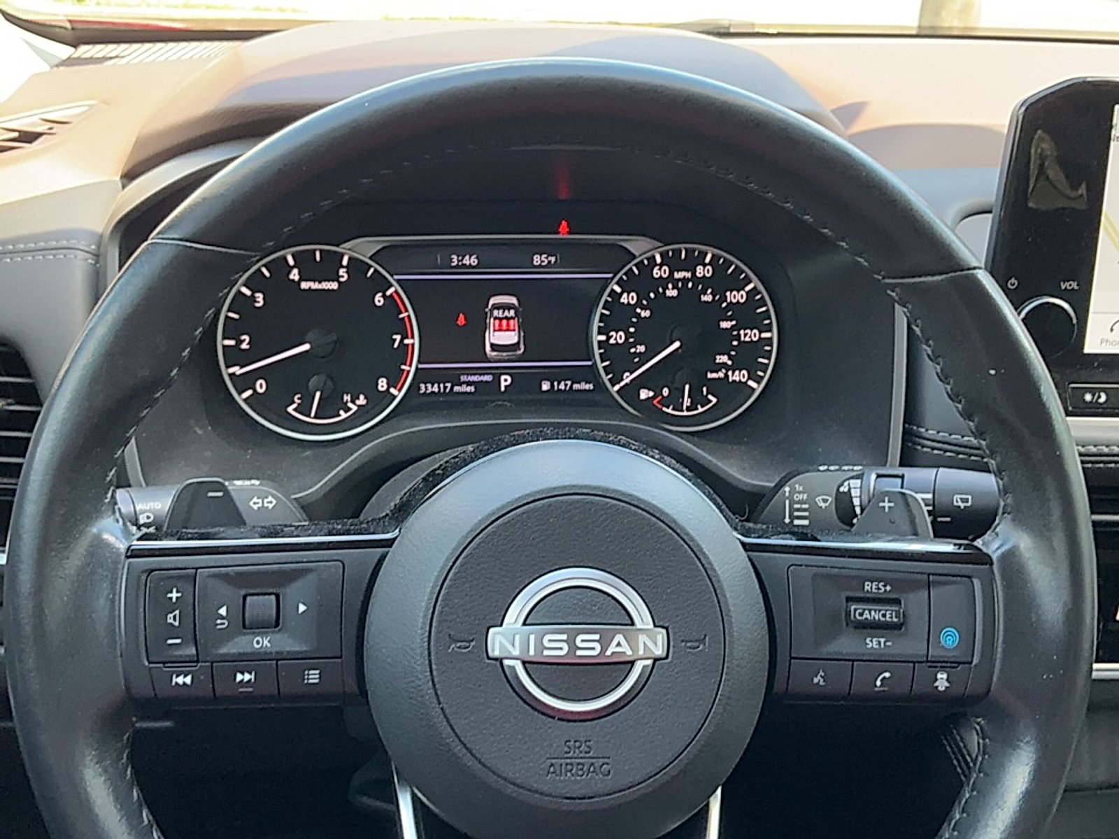 Used 2023 Scarlet Ember Tintcoat Nissan SL FWD image 9