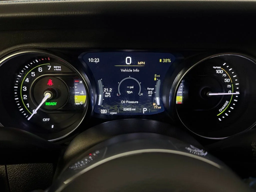 Used 2023 White Jeep Rubicon 4xe image 15