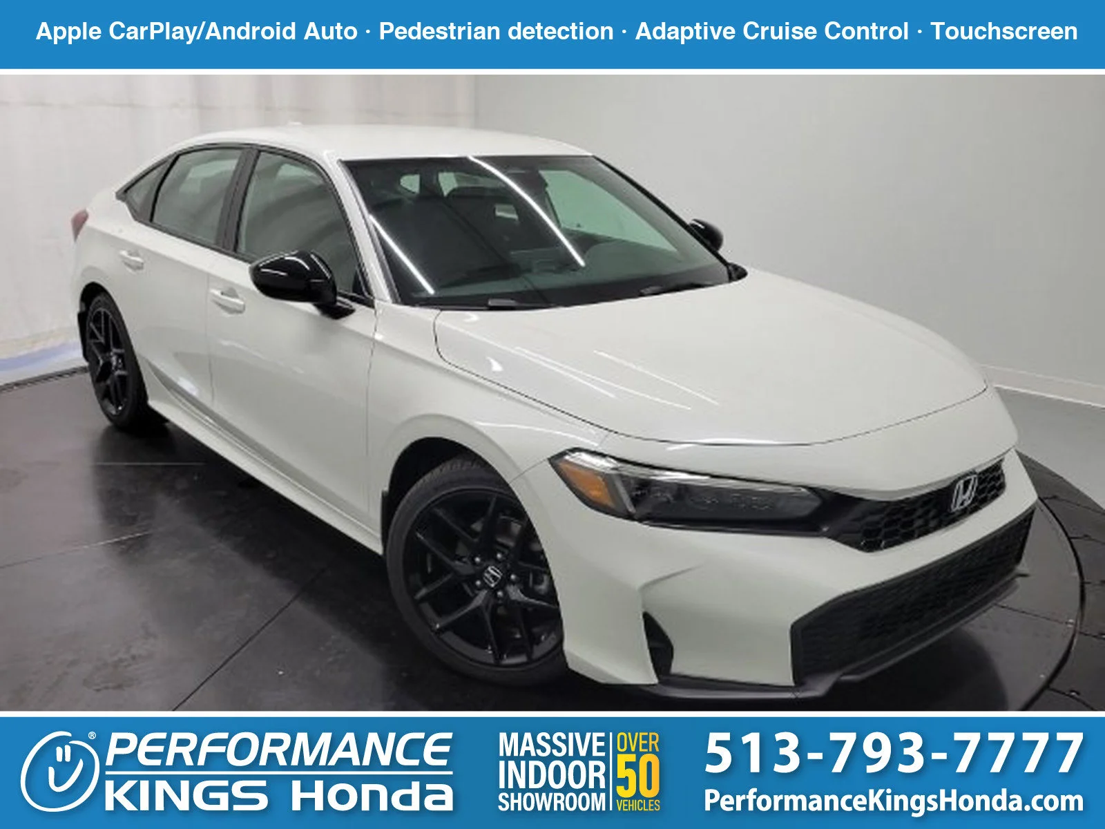New 2027 Platinum White Pearl Honda Sport image 1