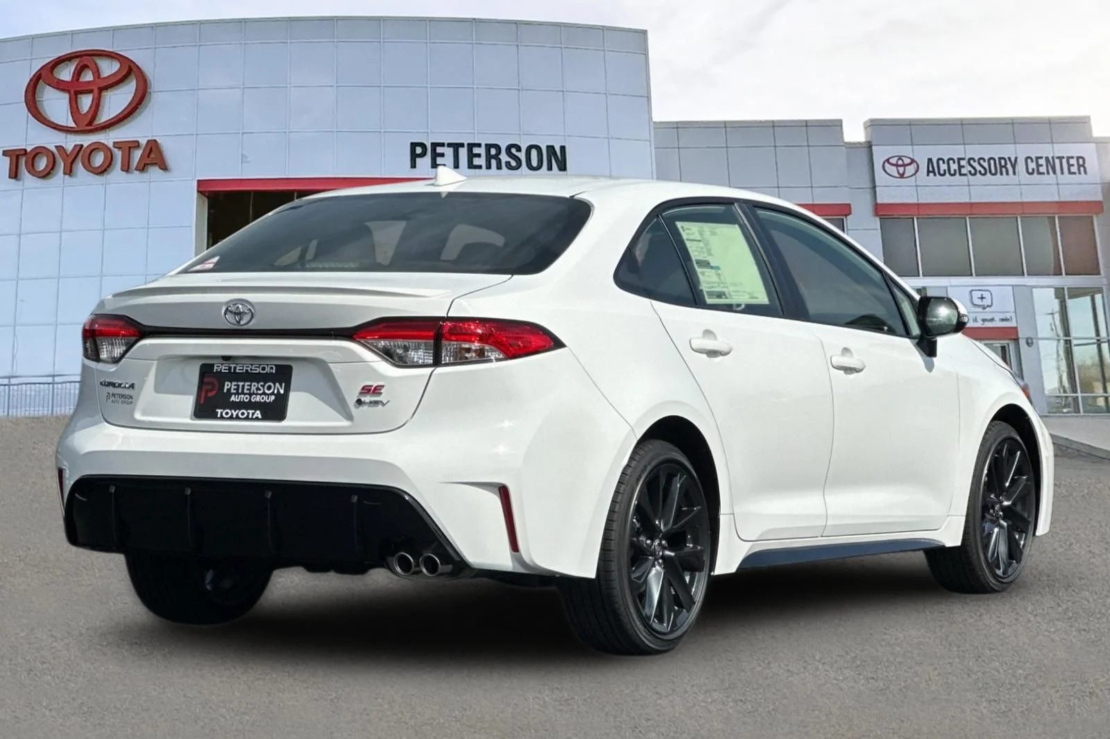 New 2026 White Toyota SE image 4