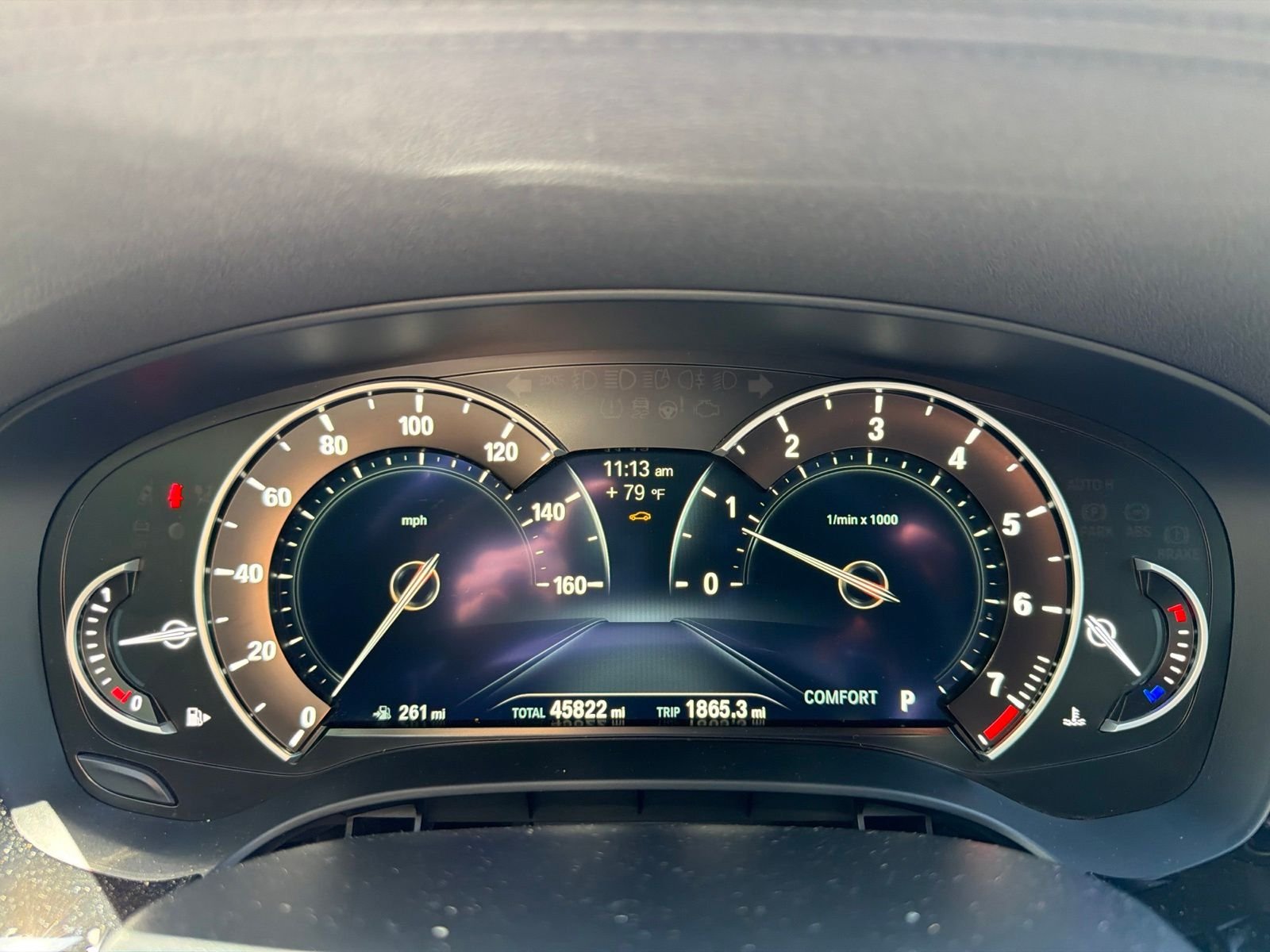 Used 2018 Black Sapphire Metallic BMW 540i image 7