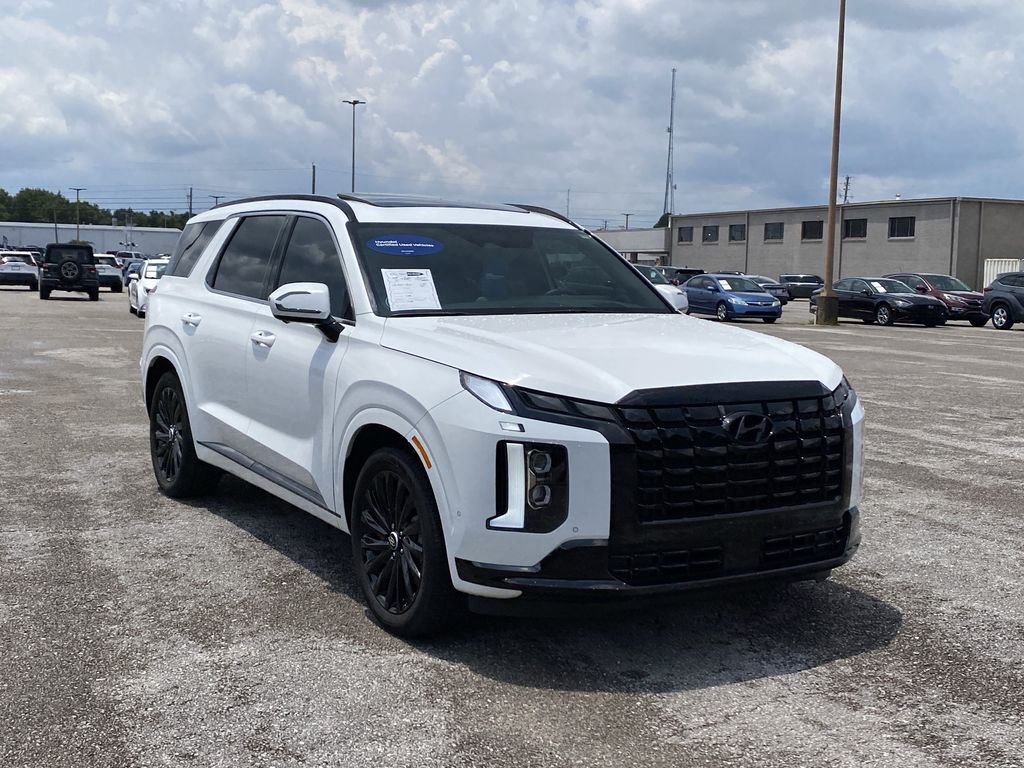 Certified Used 2025 Hyper White Hyundai Calligraphy Night Edition image 2