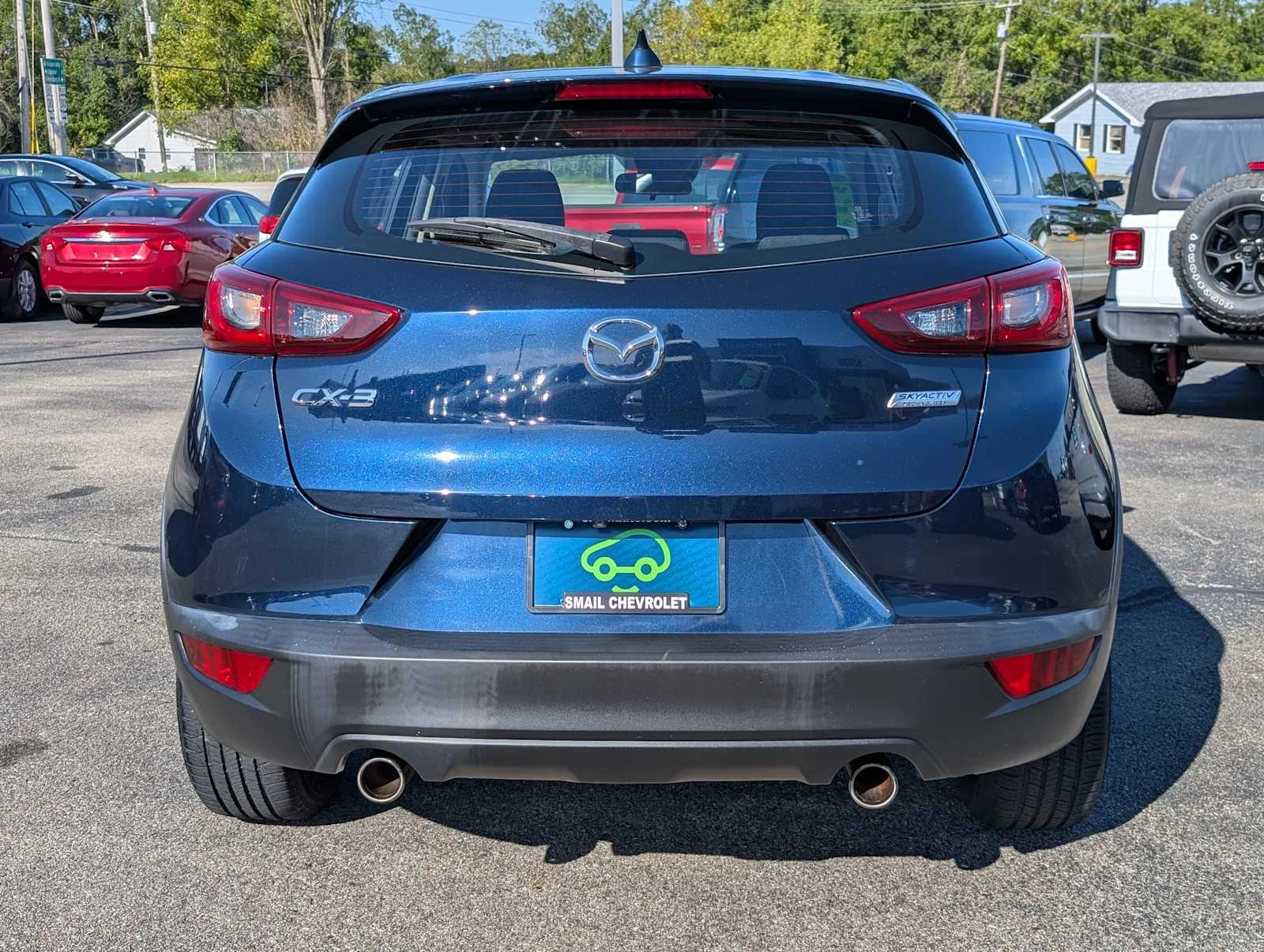 Used 2018 Deep Crystal Blue Mica Mazda Sport image 9
