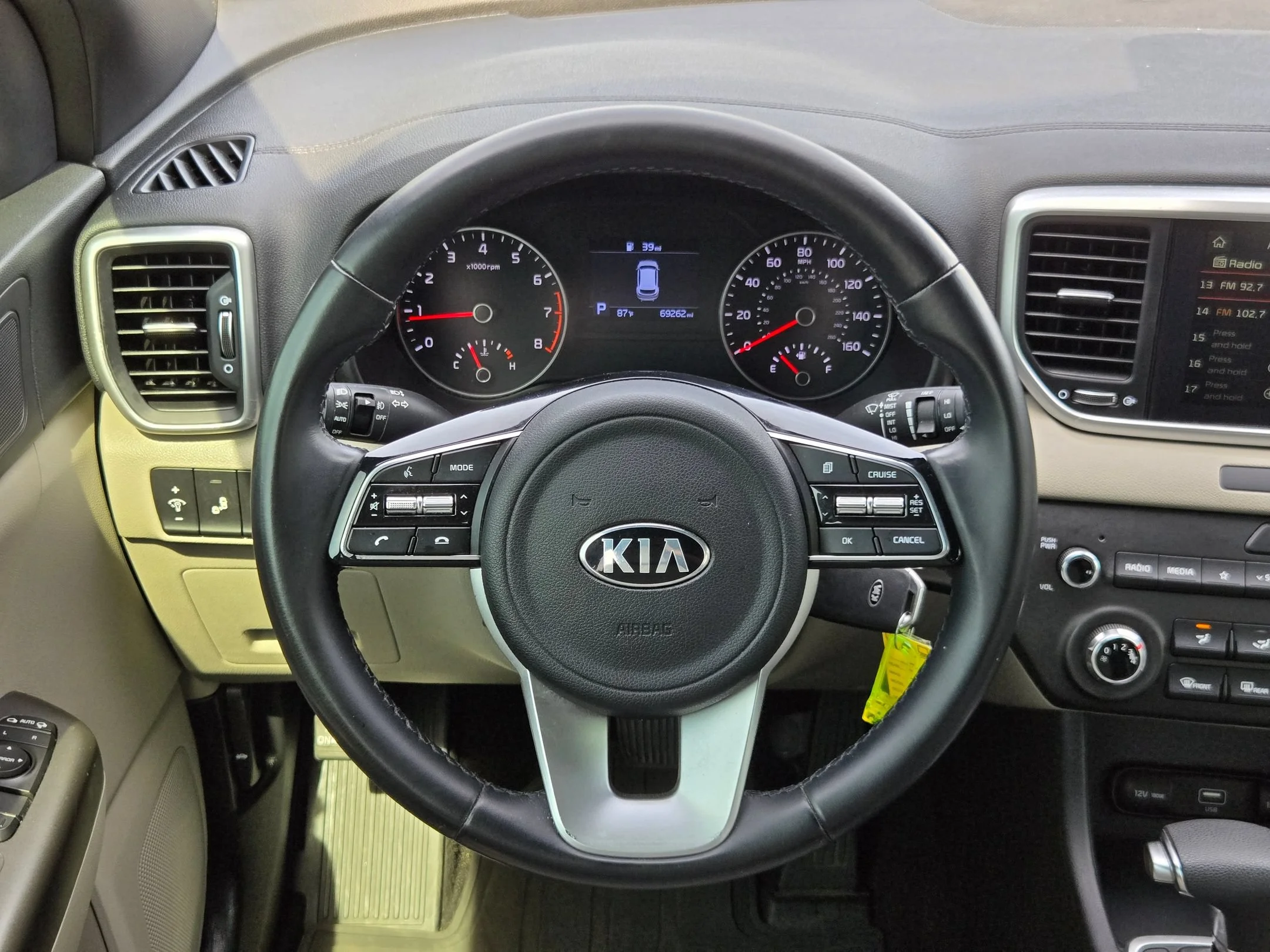 Used 2021 Black Cherry Kia S image 26