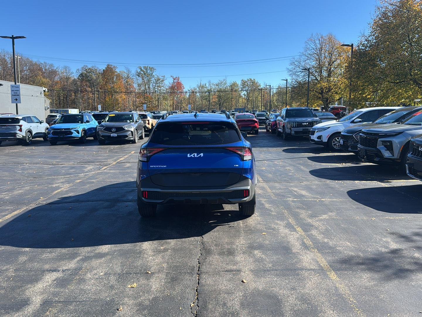 Used 2023 Sapphire Blue Kia X-Line image 8