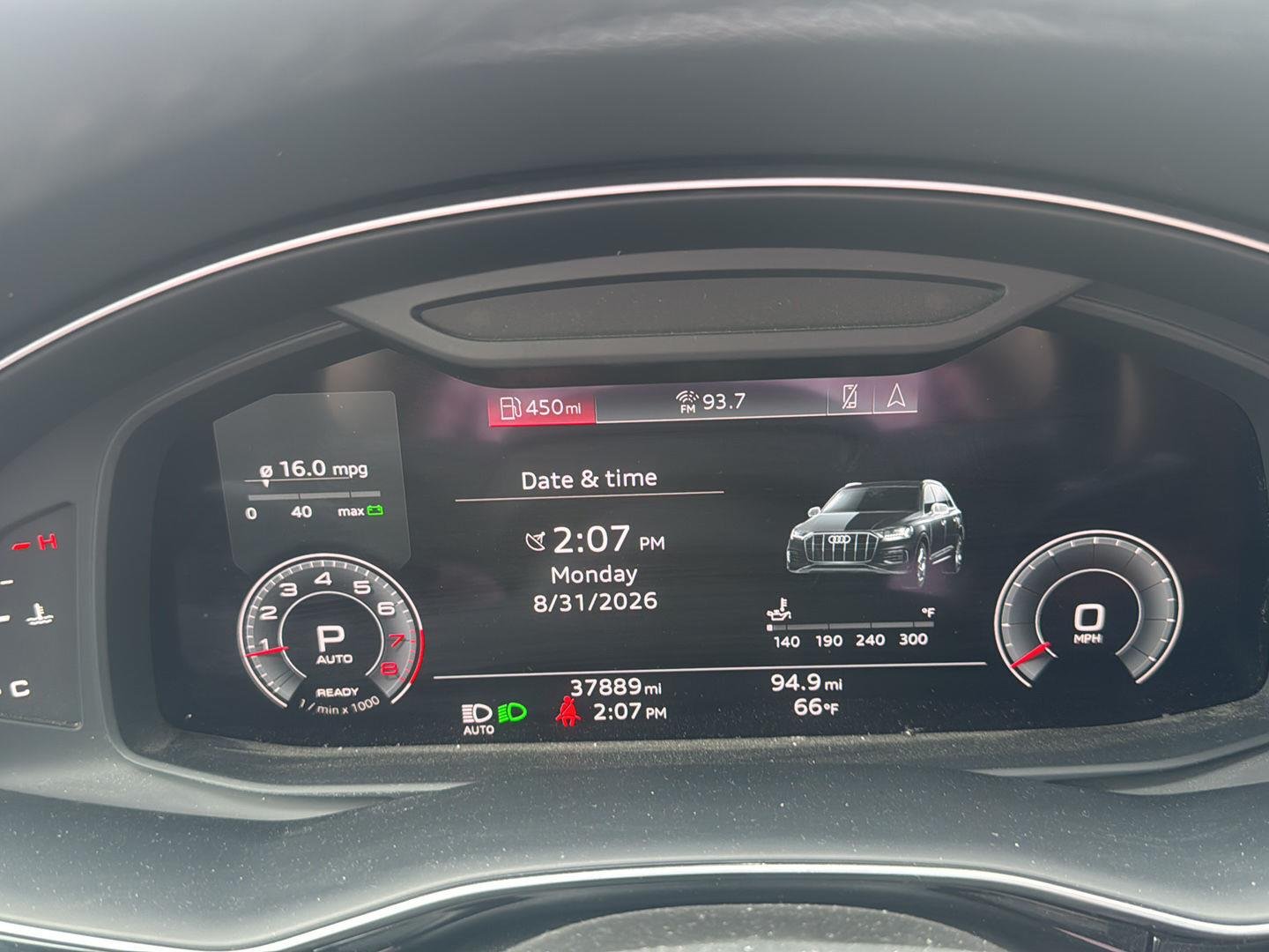 Used 2023 Waitomo Blue Metallic Audi Premium Plus image 18