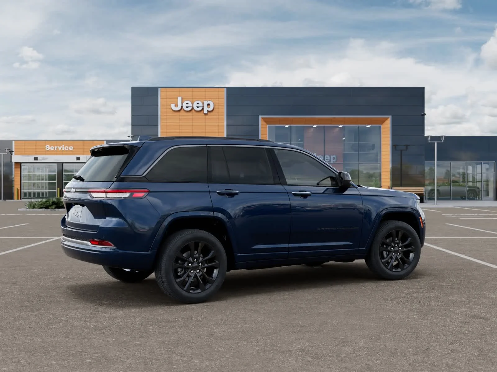 New 2026 Fathom Blue Pearlcoat Jeep Limited Reserve image 4