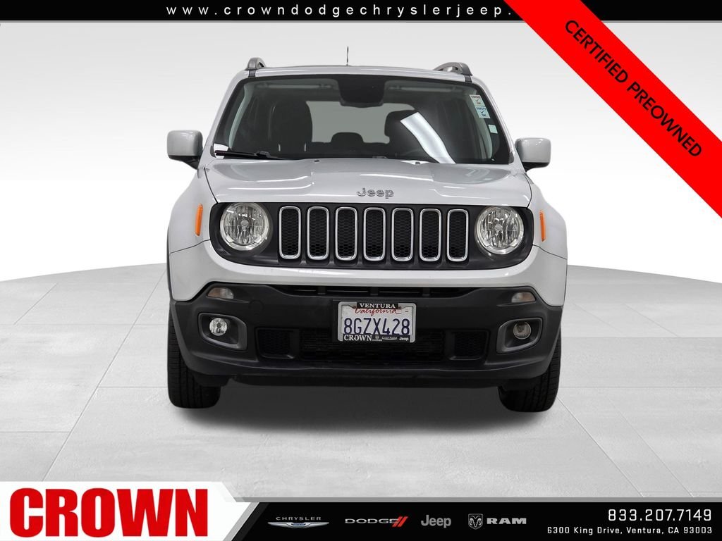 Certified 2018 Jeep Renegade Latitude with VIN ZACCJBBB4JPH65938 for sale in Ventura, CA