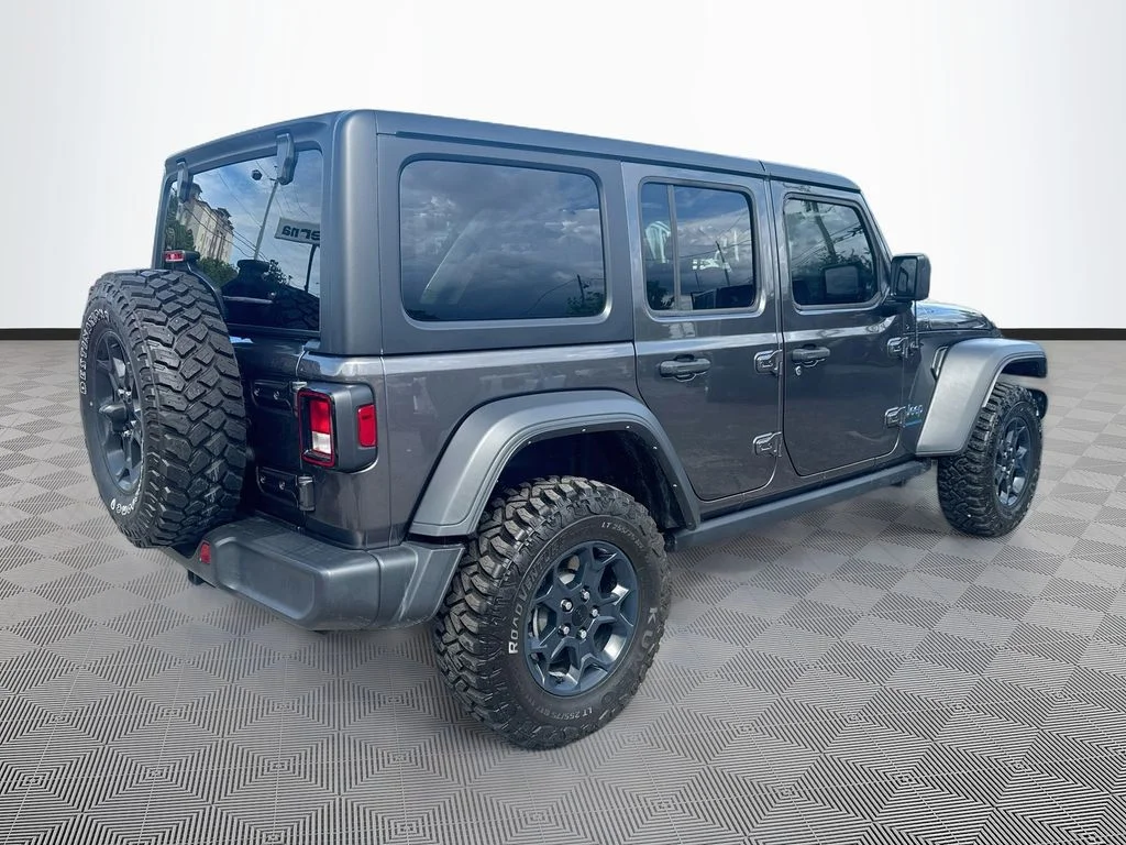 Used 2023 Gray Jeep Willys 4xe image 6