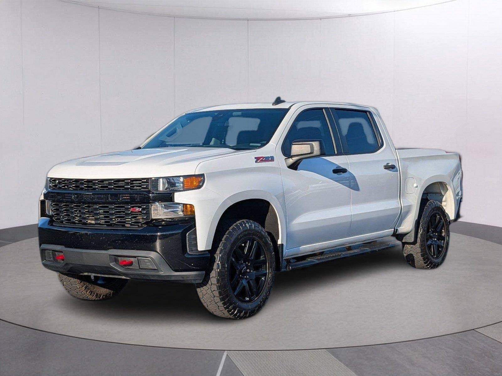 Used 2021 SUMMIT WHITE Chevrolet Custom Trail Boss image 1