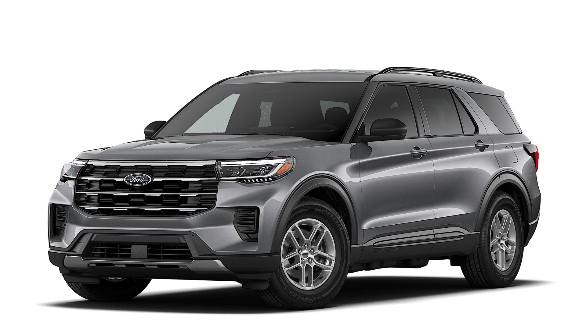 New 2026 Carbonized Gray Metallic Ford Active image 1