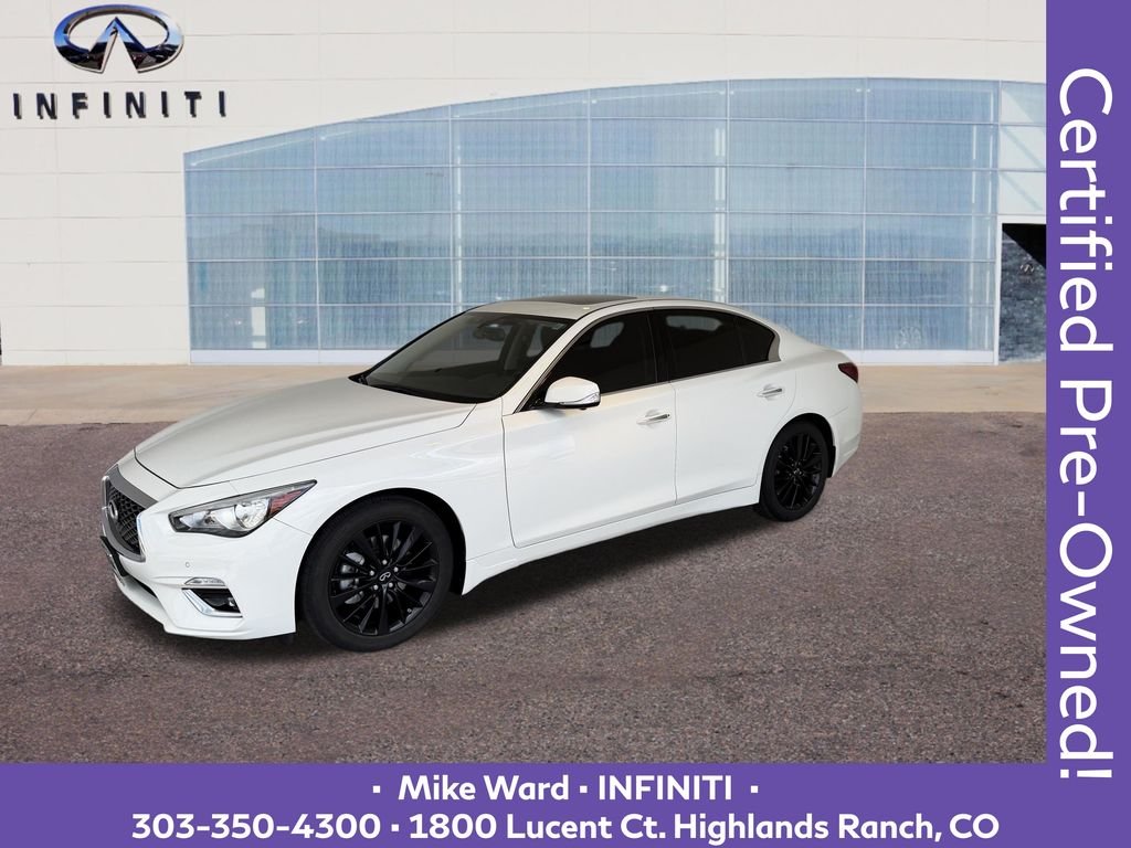 Used 2023 White INFINITI LUXE image 1