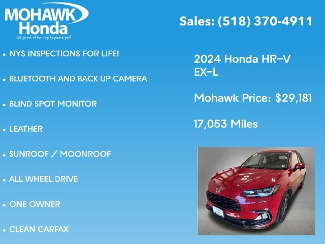 2024 Honda HR-V EX-L - Photo 8