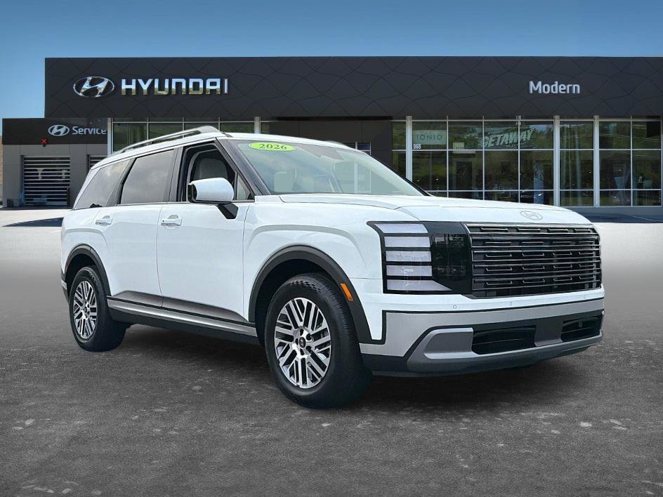 Used 2026 Creamy White Pearl Hyundai SEL 7P image 2