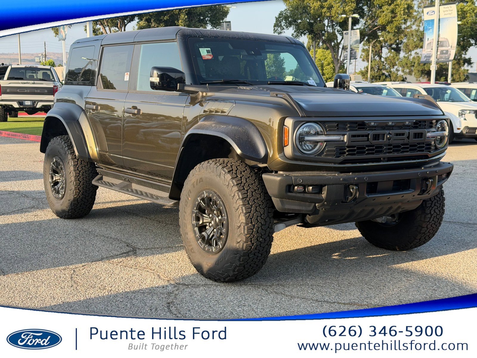 New 2025 Shelter Green Metallic Ford Raptor® image 1