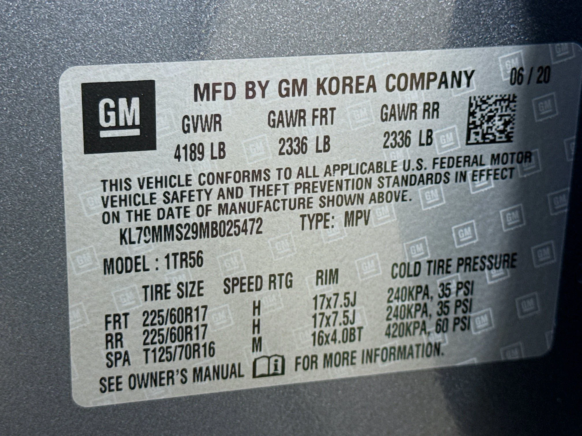 Used 2021 SATIN STEEL METALLIC Chevrolet LS image 32