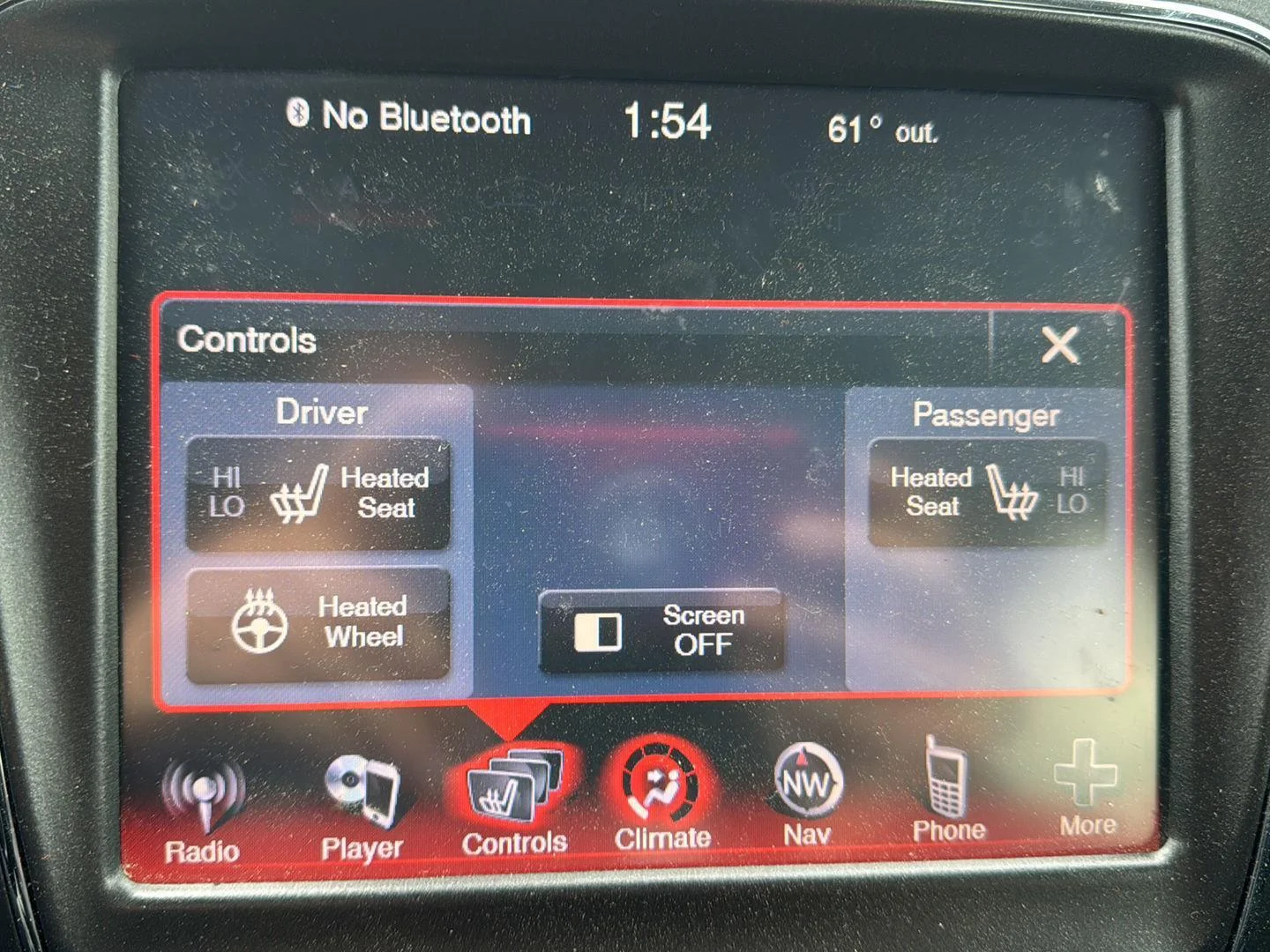 Used 2017 Pitch Black Clearcoat Dodge Crossroad Plus image 13